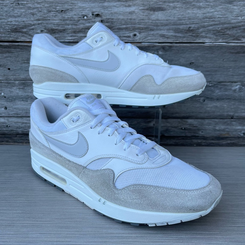 NIKE AIR MAX 1 LOW 'PURE PLATINUM' Shoes / Ms-Sz 13